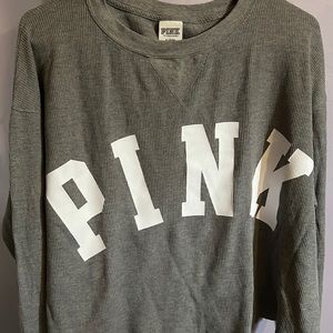 Victorias Secret Pink - Thermal Waffle Knit - Crop Top